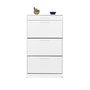 Hanah Home Zapatero Shc-431-Dd-1 Blanco y Diamante